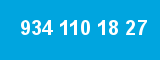 934 110 18 27